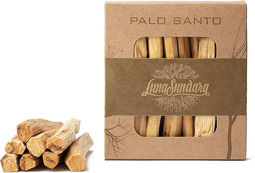 Varillas para quemar de Palo Santo por Luna Sundara Varillas para quemar de Palo Santo por Luna Sundara