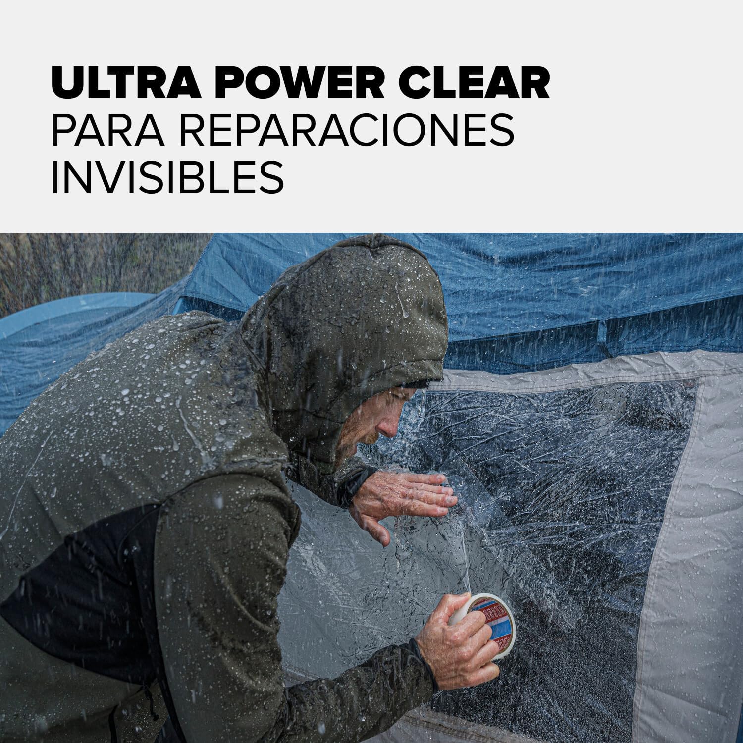 tesa Ultra Power Clear Repairing Tape - Cinta de Reparación