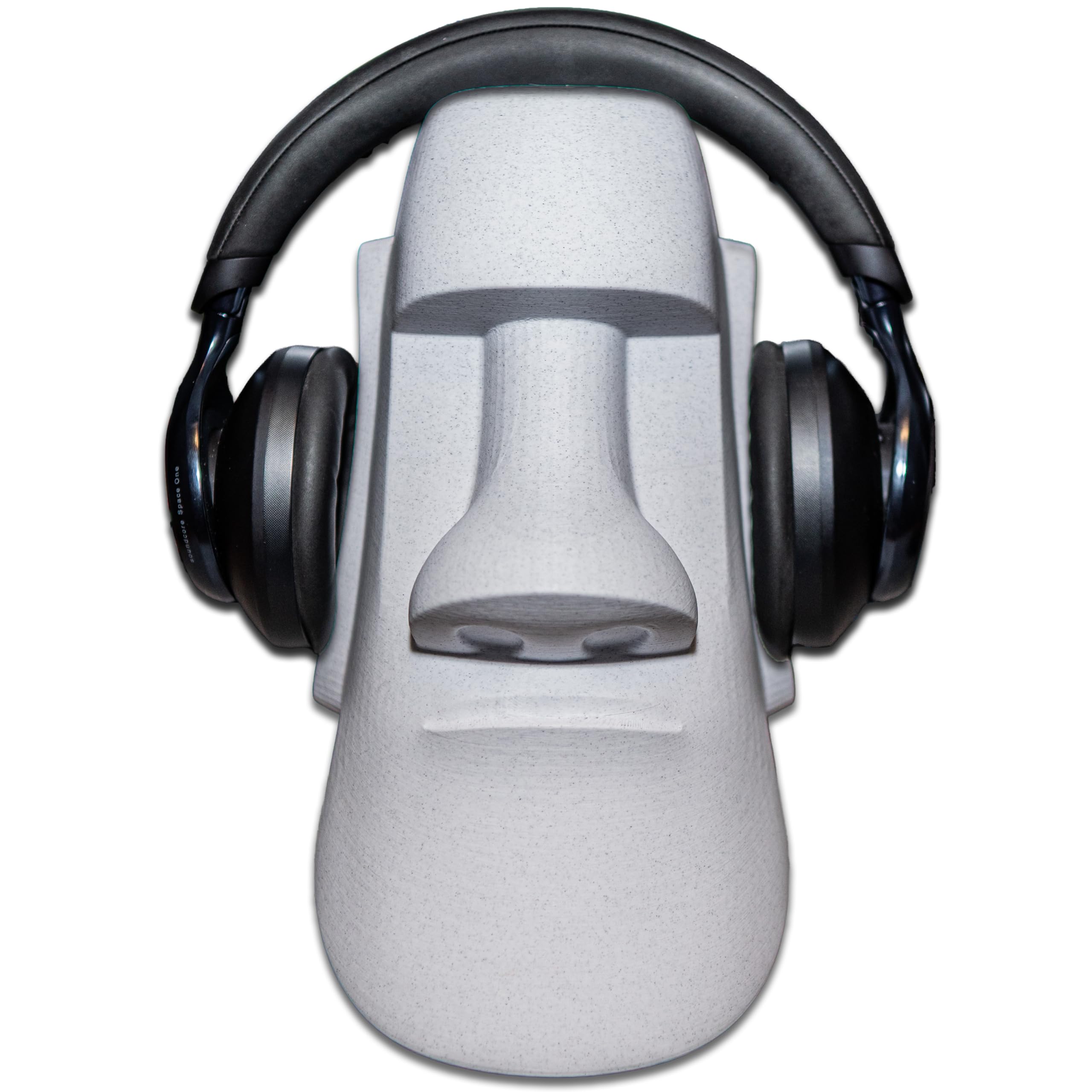 Moai Kopfhörerhalter – Kopfhörer Ständer & Headset Halter für Gaming, Schreibtisch & Büro, stylisches Deko-Design
