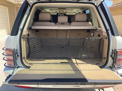 Miniatura 2 de Red de carga organizadora de maletero trasero para Land Rover Range Rover 2003-2017  Red de carga estilo sobre para SUV Truck  Organizador de