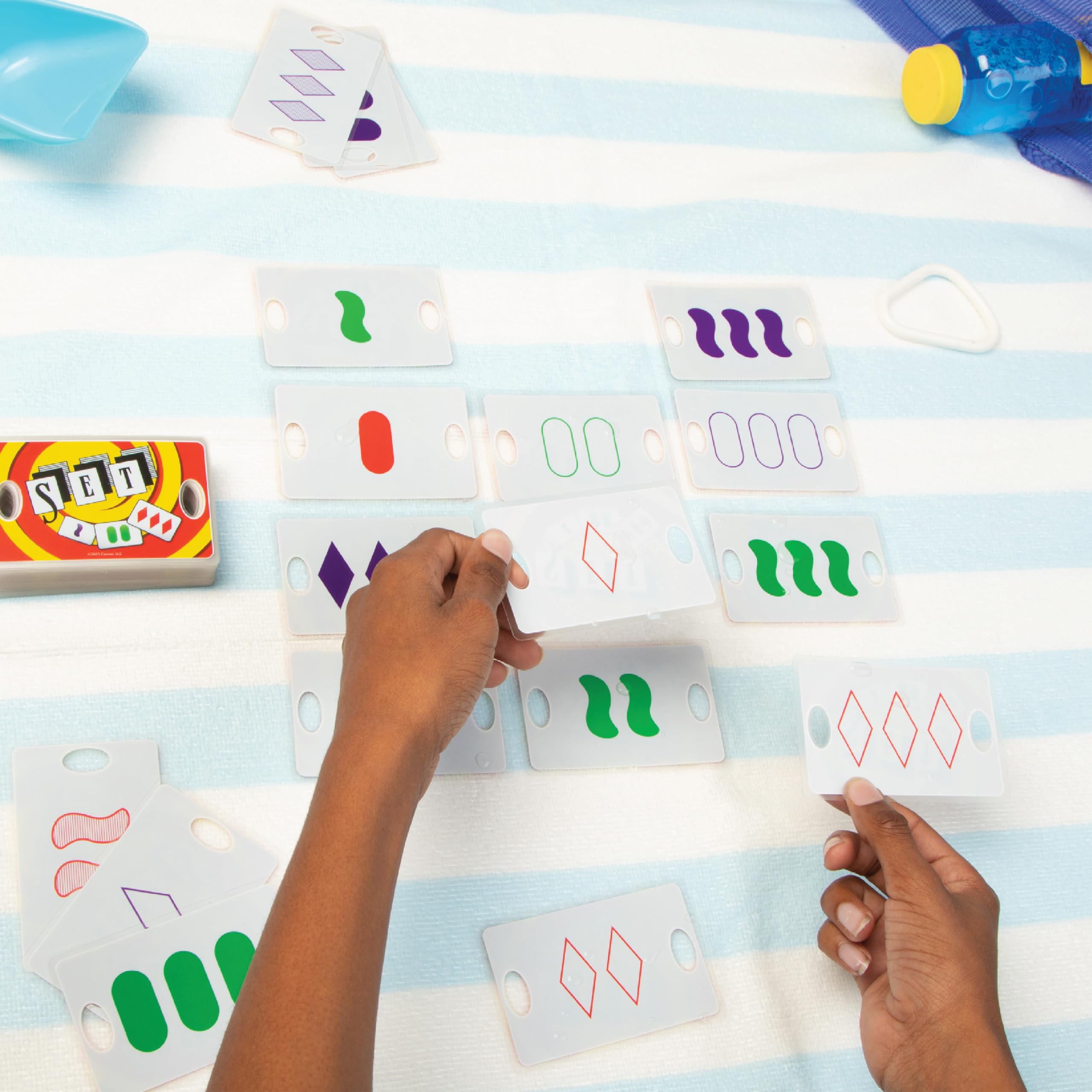 PlayMonster Set Jeu de cartes pour enfants, jeu de cartes, piscine, jouets d'été, jeux de billard, nuit de jeux, jeux de voyage, mémoire, jeu d'apprentissage, multijoueur, 6 ans