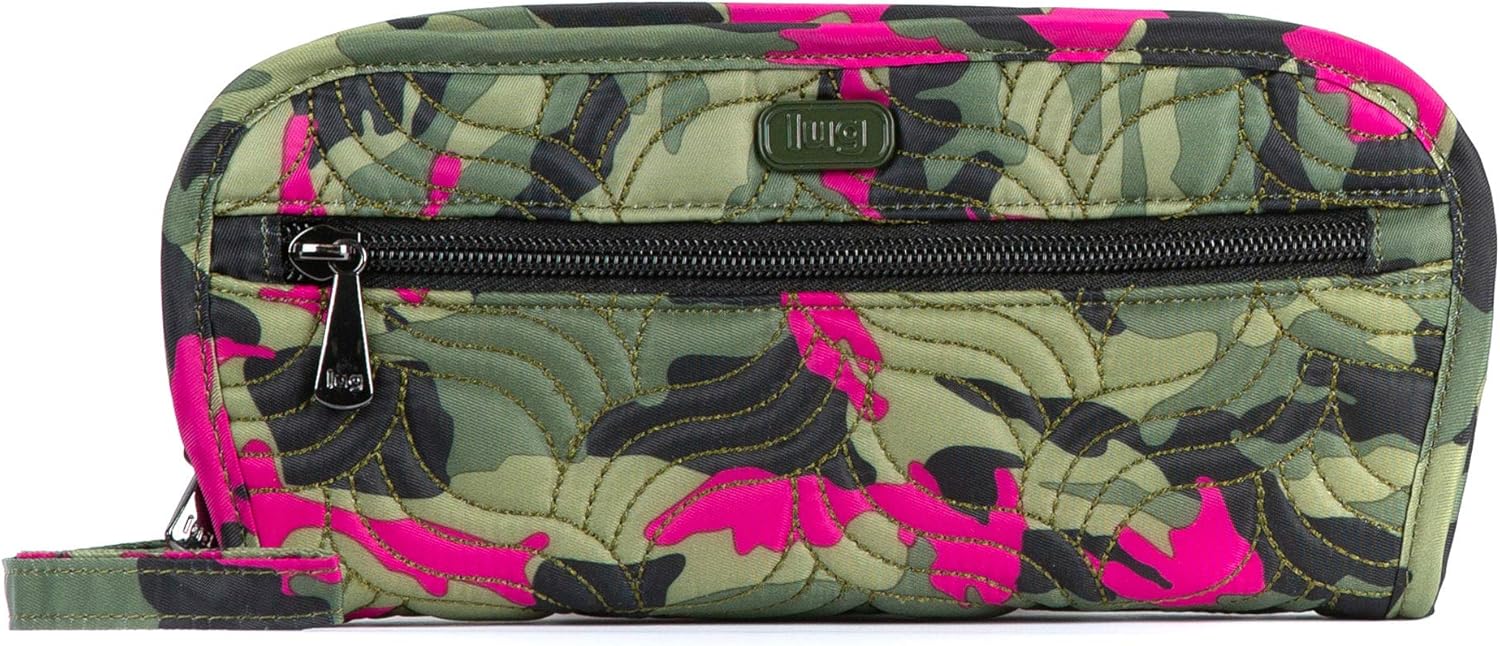 Lug Women's Flipper 2 Jewelry Clutch, Camo Orchid, One Size