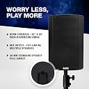 Alto TX412 Active PA Speaker 700W 12" with TWS Bluetooth, 2-Channel Mixer, for Outdoor DJ or Band Performance, Rehearsals or Events gallery image