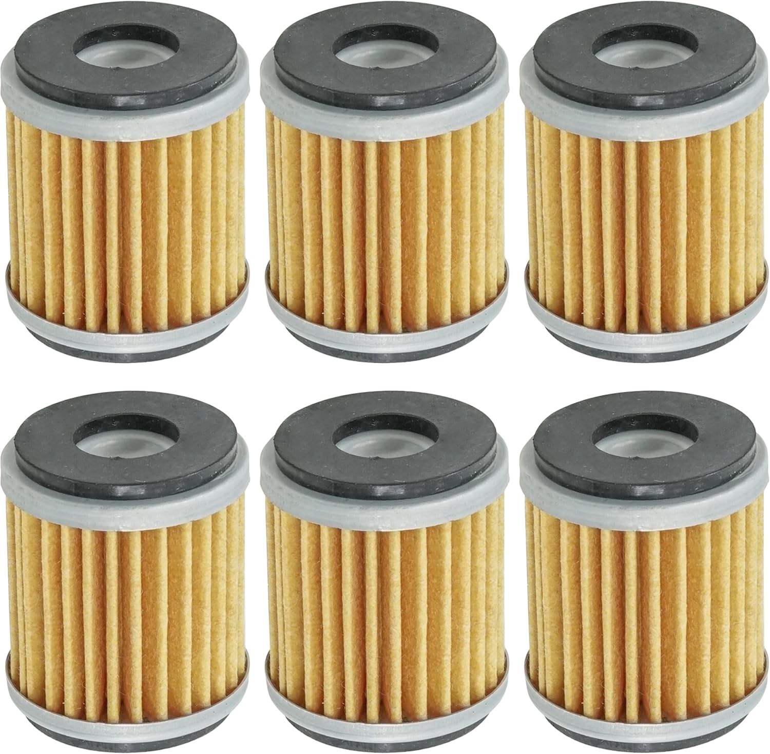 Caltric Oil Filters Compatible with Yamaha YZ250F YZ450F 2003-2025 / YFZ450R YFZ450R SE 2009-2025 / WR250F 2003-2009 2011-2020 / WR450F 2003-2009 2011-2025