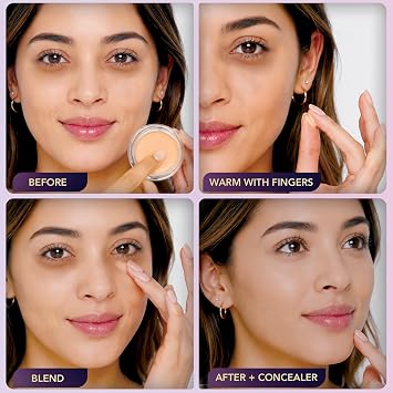 Dermaflage Waterproof Concealer Cream for Tattoo Cover Up - Light Tan