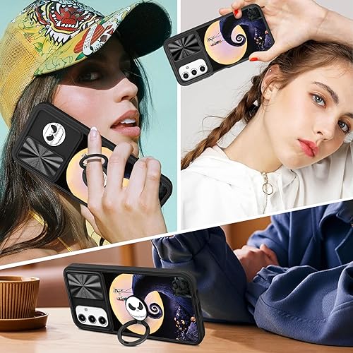 Miniatura 6 de Joyleop Funda 2 en 1 para Samsung Galaxy A13 5G de dibujos animados lindo Moon CP para niñas, mujeres, adolescentes, niños, fundas de teléfono