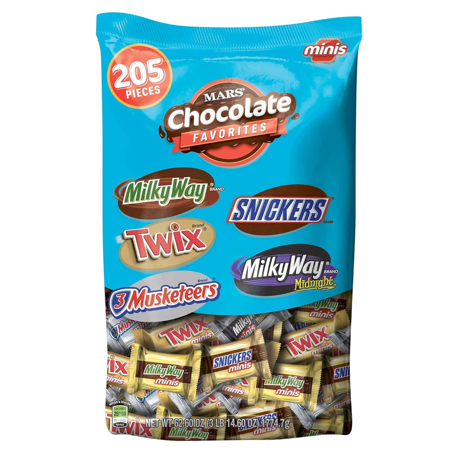 Mars Chocolate Favorites, Minis, 240 Count (Pack of 1) : Grocery & Gourmet Food