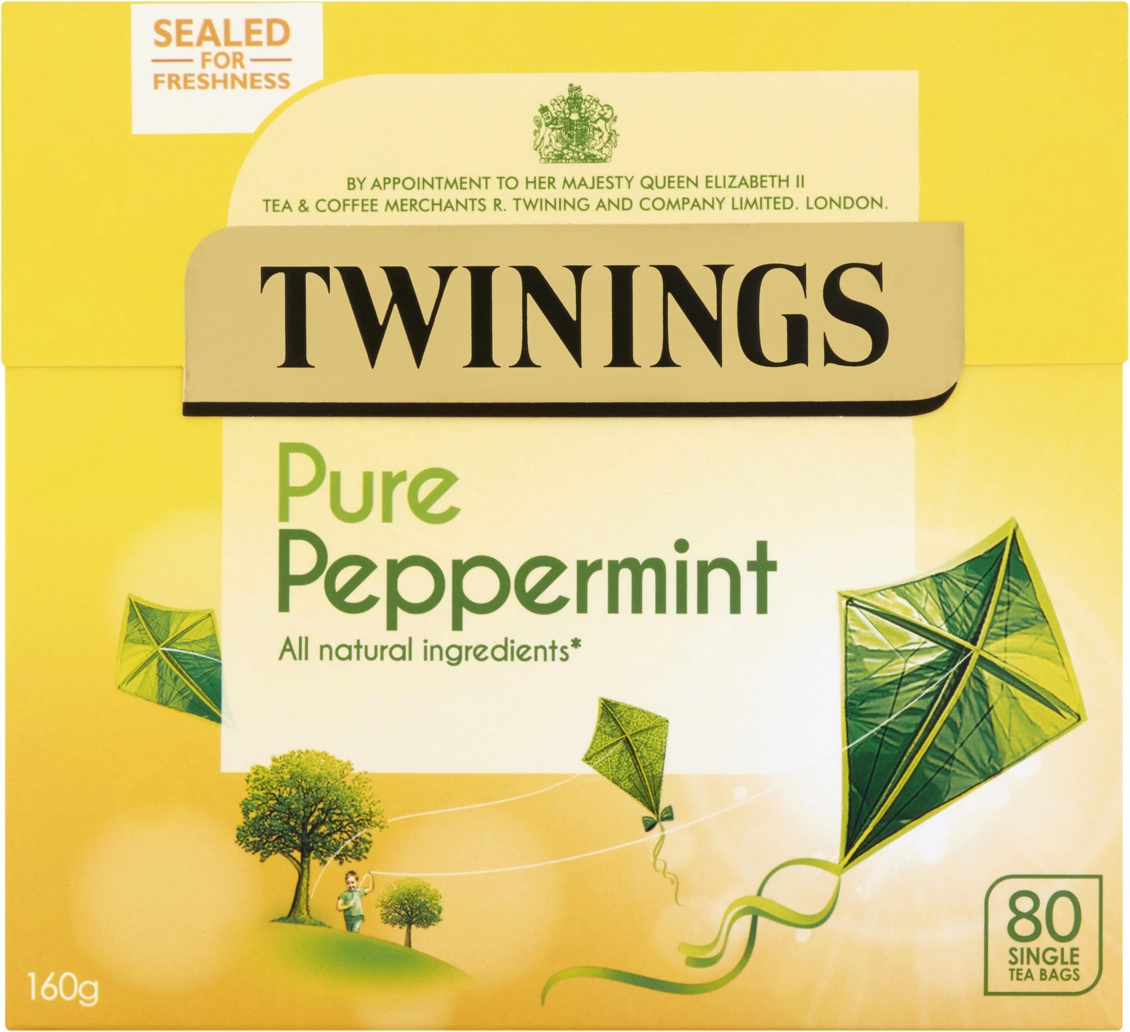 Twinings Pure Peppermint - 80 Tea Bags