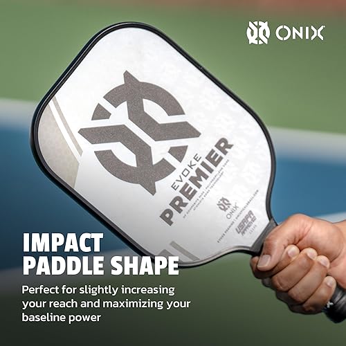Miniatura 4 de Onix Evoke Premier - Paleta de pickleball blanconegro