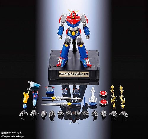 Miniatura 15 de TAMASHII NATIONS - Super Electromagnético COM-Battler V - GX-90 Super Electromagnético COM-Battler V F.A., Bandai Spirits Soul of Chogokin Metal