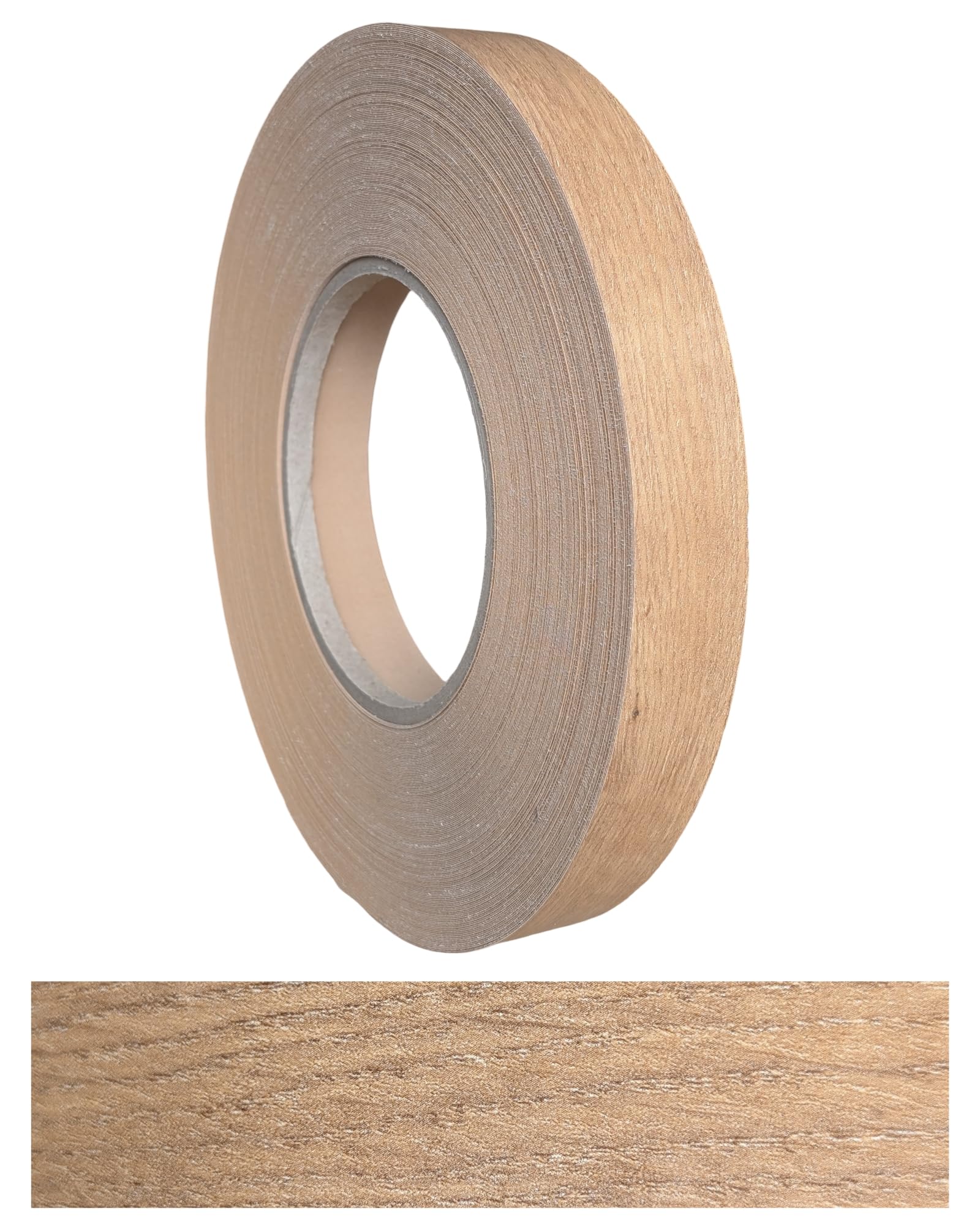 Gedotec Cubrecantos 40 mm | Rollo de 100 m | Roble Lancelot | Cubrecantos para pegar | con adhesivo termofusible integrado | Cinta para bordes de muebles | Tira de melamina | Chapa de madera | Cinta
