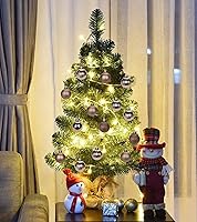 Vista 5 de Adornos de Navidad marrones de 1.57 pulgadas para árbol de Navidad, 36 piezas de mini esferas inastillables, decoración de árbol de Navidad, bolas