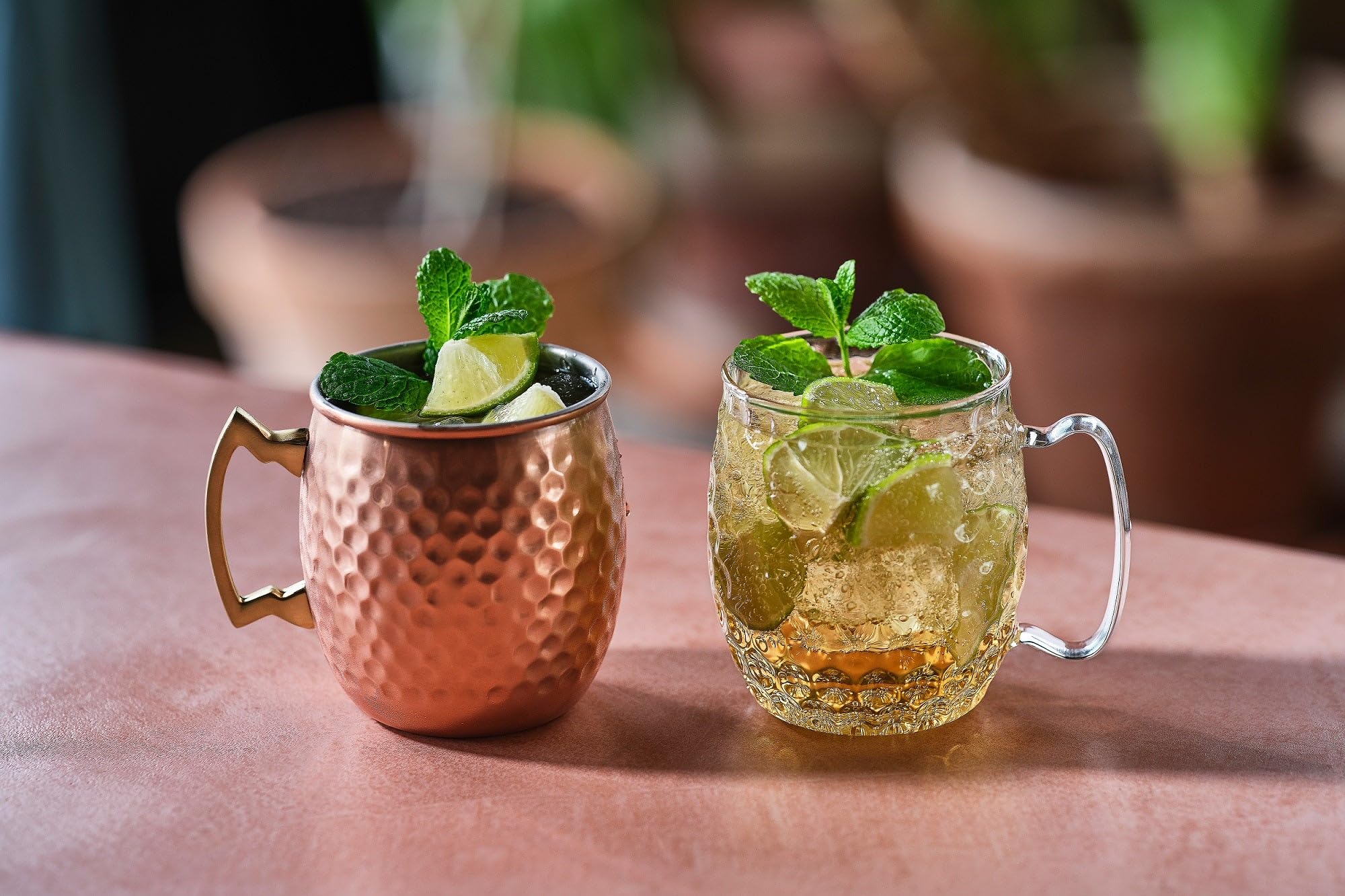 Cosy & Trendy Bicchieri da cocktail Moscow Mule trasparenti, 450 ml, 6 pezzi
