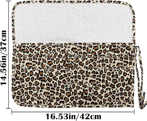 Miniatura 16 de 22 ranuras lienzo arte pintura pincel bolsa lienzo pincel bolsa acuarela pinceles rollo para pintura pincel Estilo 3,Estilo 1