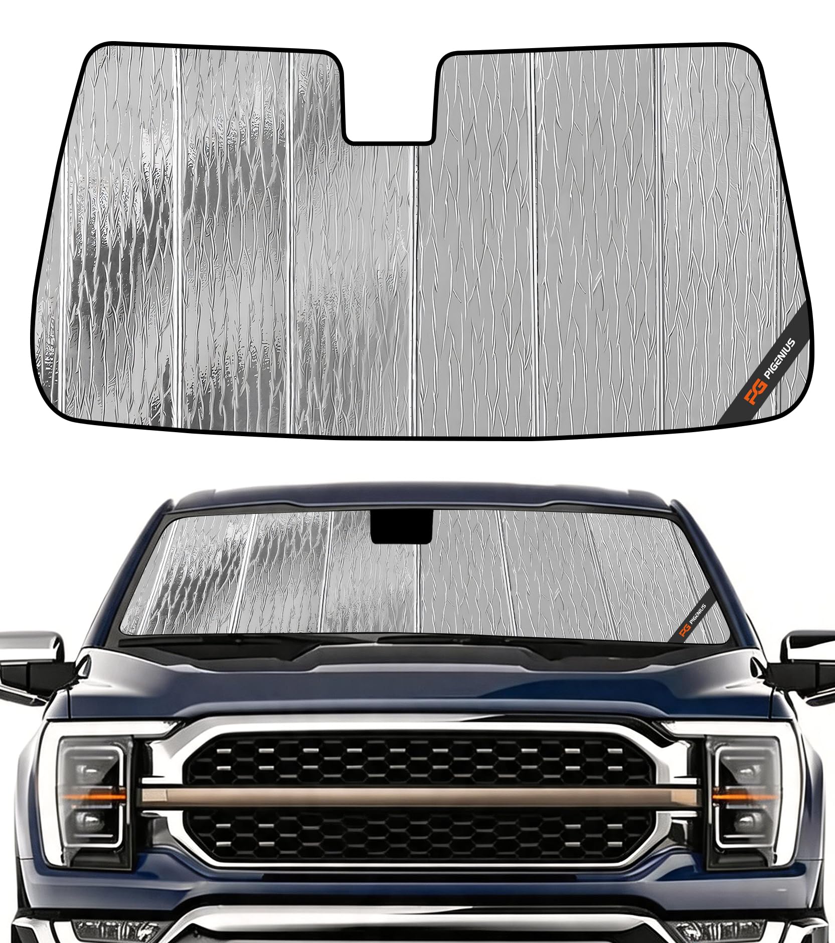 Amazon.com: Pigenius Windshield Sunshade for Nissan Frontier 2022