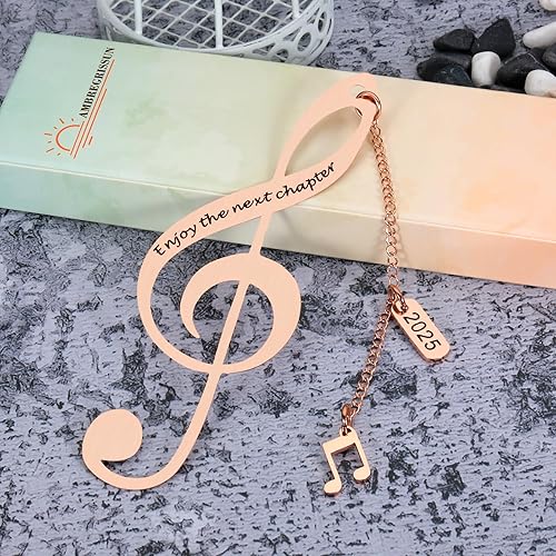 Miniatura 5 de Clase de 2023 - Marcapáginas de graduación para la universidad secundaria secundaria escuela secundaria música estudiantes profesores regalos