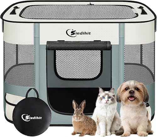 Dog Playpen,Cat Pet Puppy Pen,Portable Playpens for — main product photo from Amazon listing (ASIN B0DGPZD9SM)