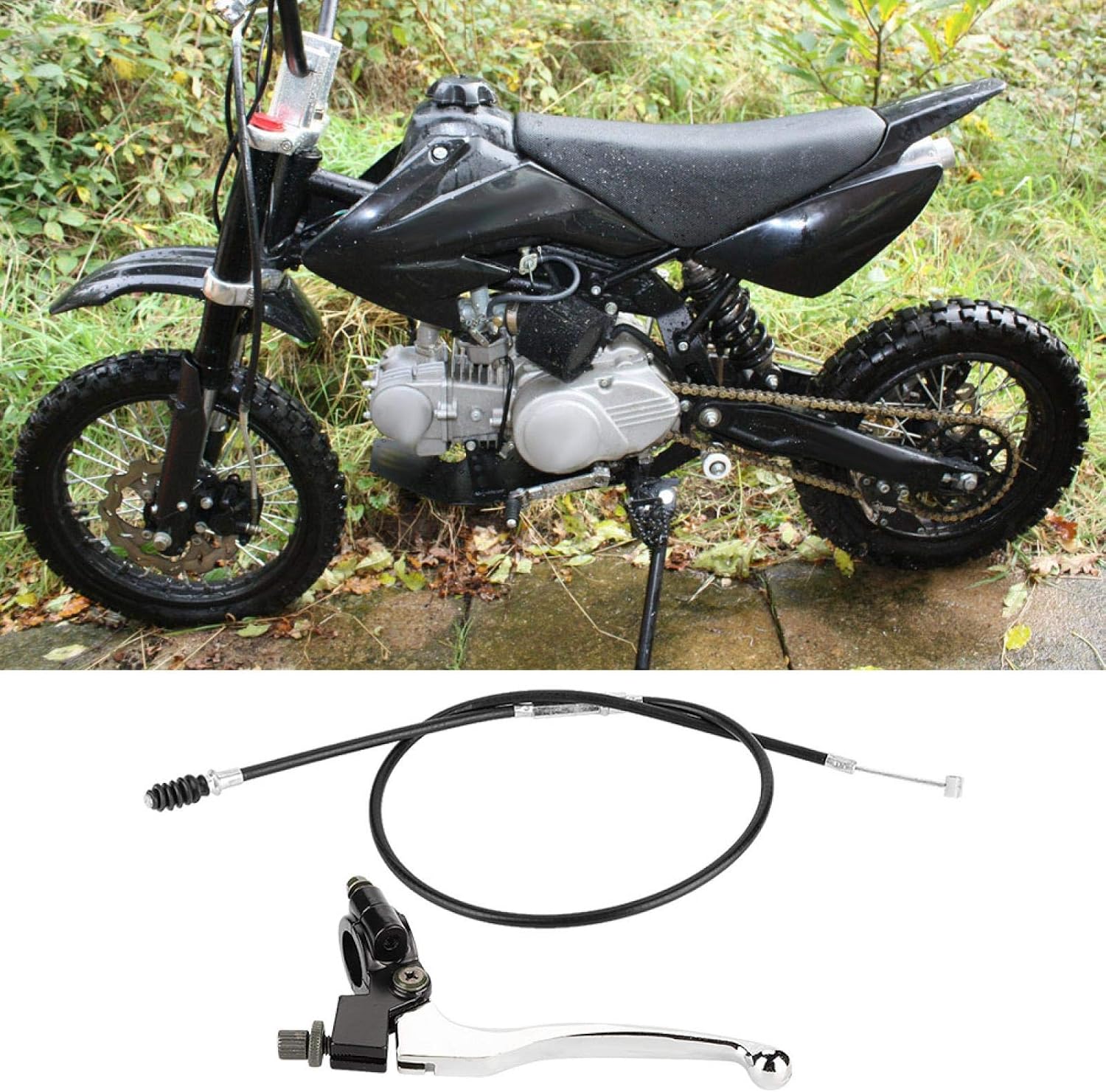 Pitbike Clutch, 125 Pit Bike Short Clutch Cable with Lever, Clutch 125 Pit Bike - Image 5