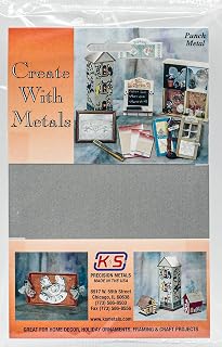 K & S 6505 Tin Sheet, 0.013" Thick x 5" x 7" Long, 1 Piece, Made in The USA
