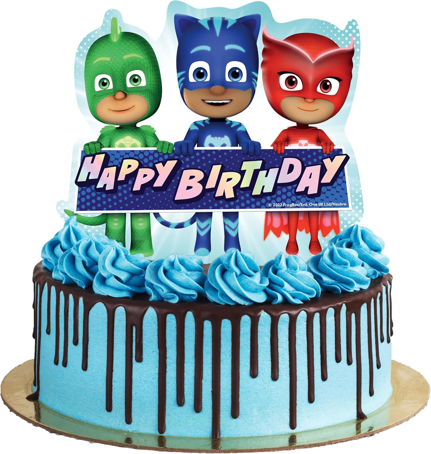 Treasures Gifted Officially Licensed PJ Masks Cake Topper