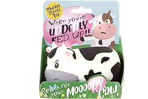 Boxer Gifts Moody Cow Stress Relief Toy for Women: Unique Stress Balls...