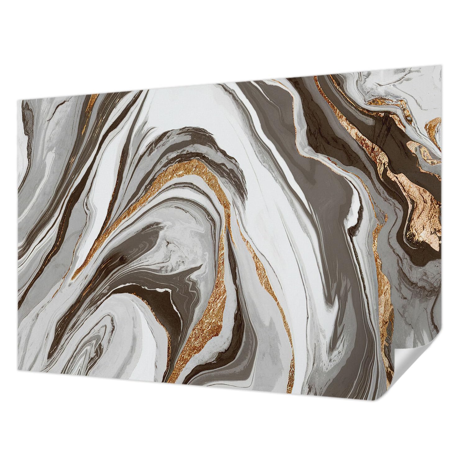 Papel tapiz autoadhesivo de mármol moderno fotográfico lavable para decorar paredes interiores