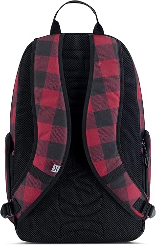 Miniatura 2 de Hurley Mochila de monopatín One and Only para hombre, Rojo rítmico, One and Only - Mochila para monopatín