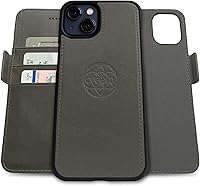 Vista 38 de Dreem Fibonacci - Funda tipo cartera para iPhone 14 Plus Funda desmontable de piel vegana 2 en 1 con soporte integrado, soporte para tarjetas