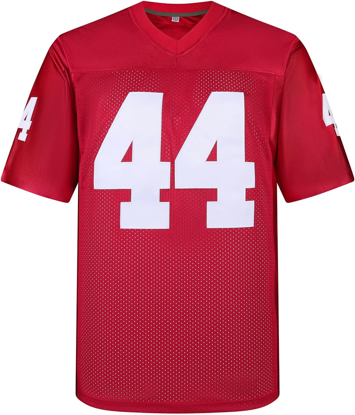 Gump Jerseys, #44 Stitched Movie Football Jersey Red for Men S-XXXL
