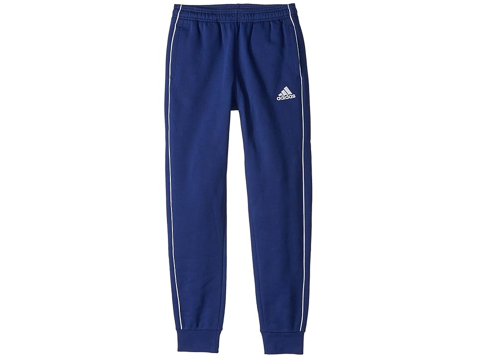

adidas Kids Core 18 Sweatpants (Little Kids/Big Kids) (Dark Blue/White) Boy's Casual Pants