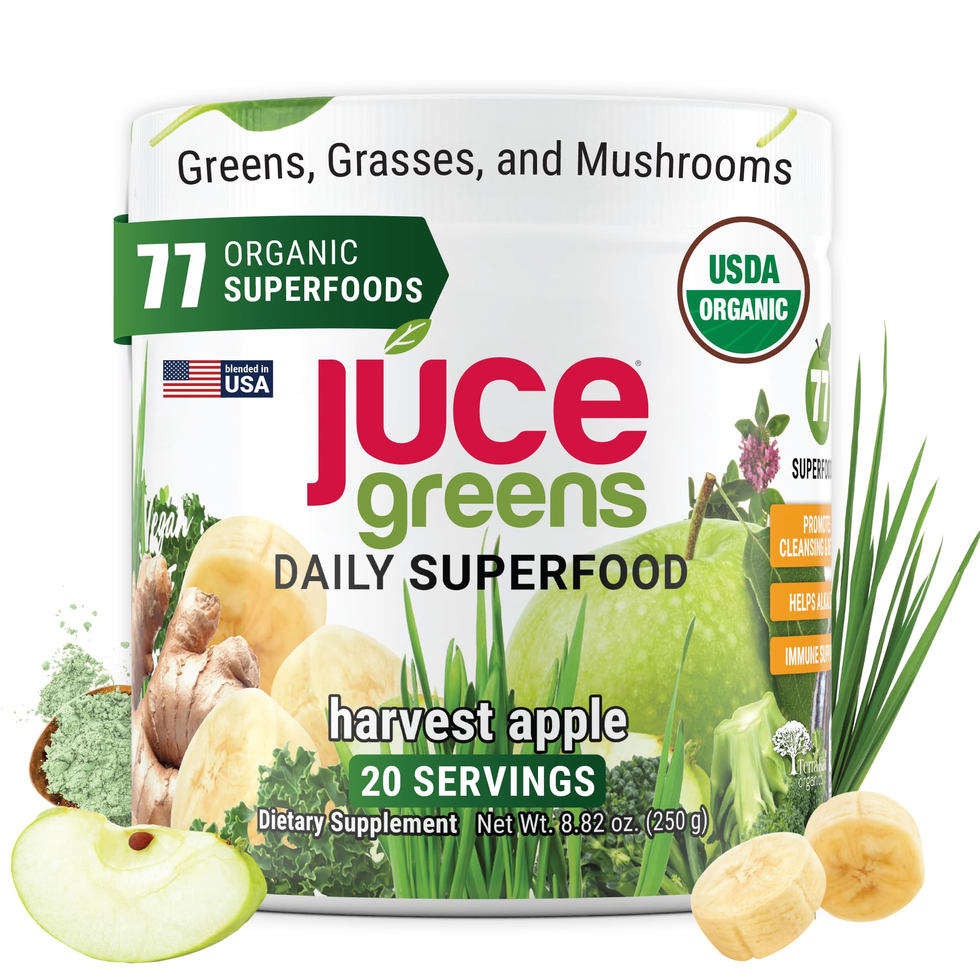 Terra Kai Organics JUCE Green Superfood Powder