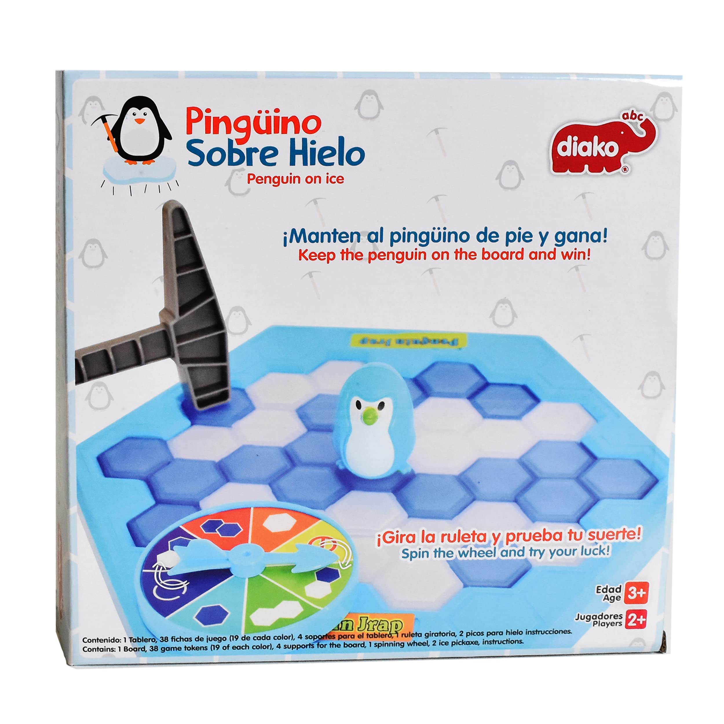 Juego De Mesa El Pingüino En El Hielo – Juguete Educativo Y Divertido Para Toda La Familia