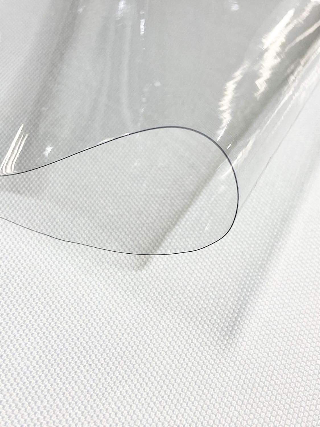 SEMORY Clear Marine Vinyl 8 Gauge Double Polished 54" W 10 Yards.