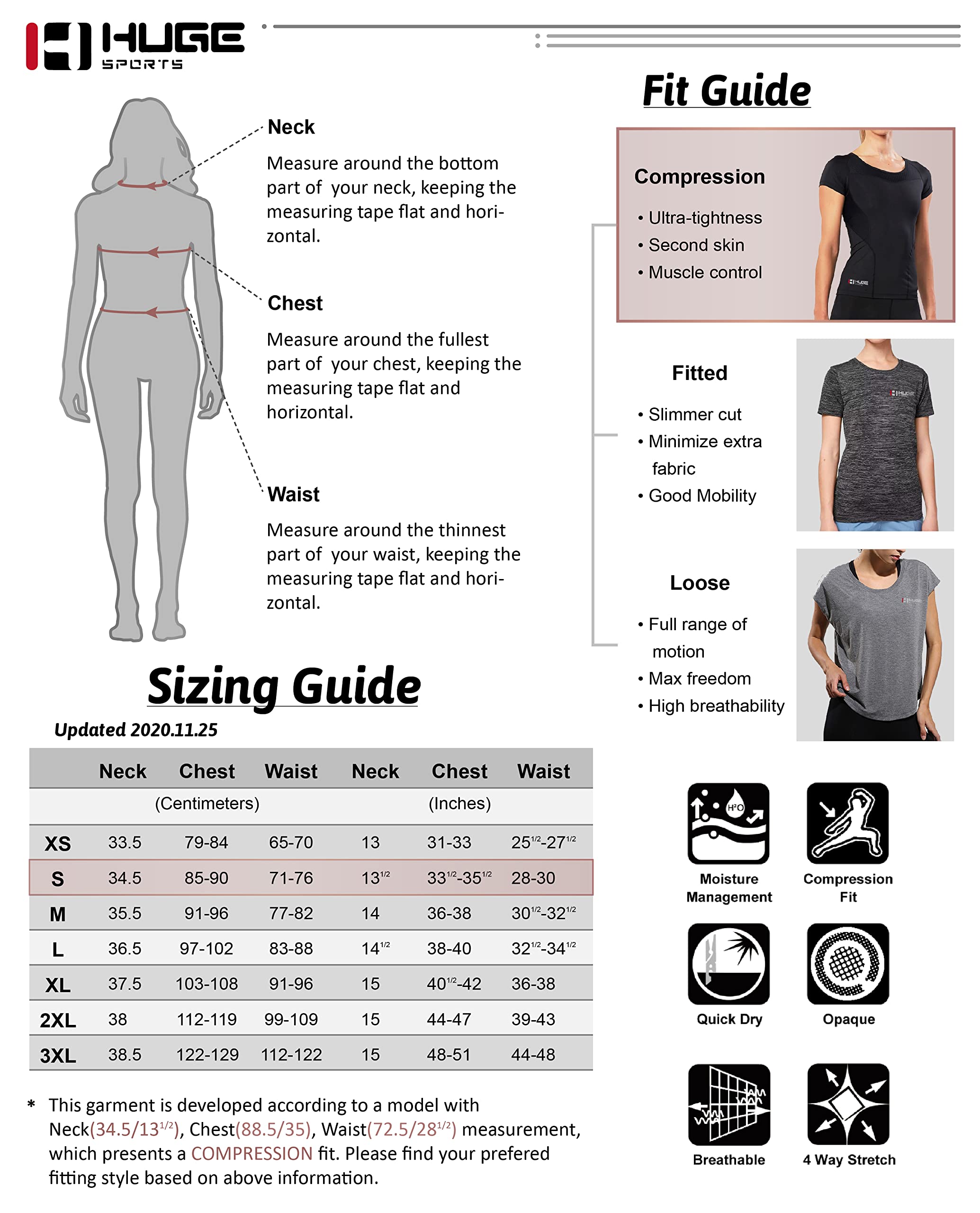 HUGE SPORTS Rashguard para mujer de manga larga trajes de baño de secado rápido superior de surf natación buceo