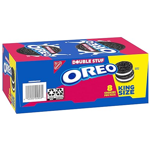 Miniatura 164 de OREO Galletas de sándwich de chocolate con crema sabor a chips de Java tamaño familiar, 17 onzas