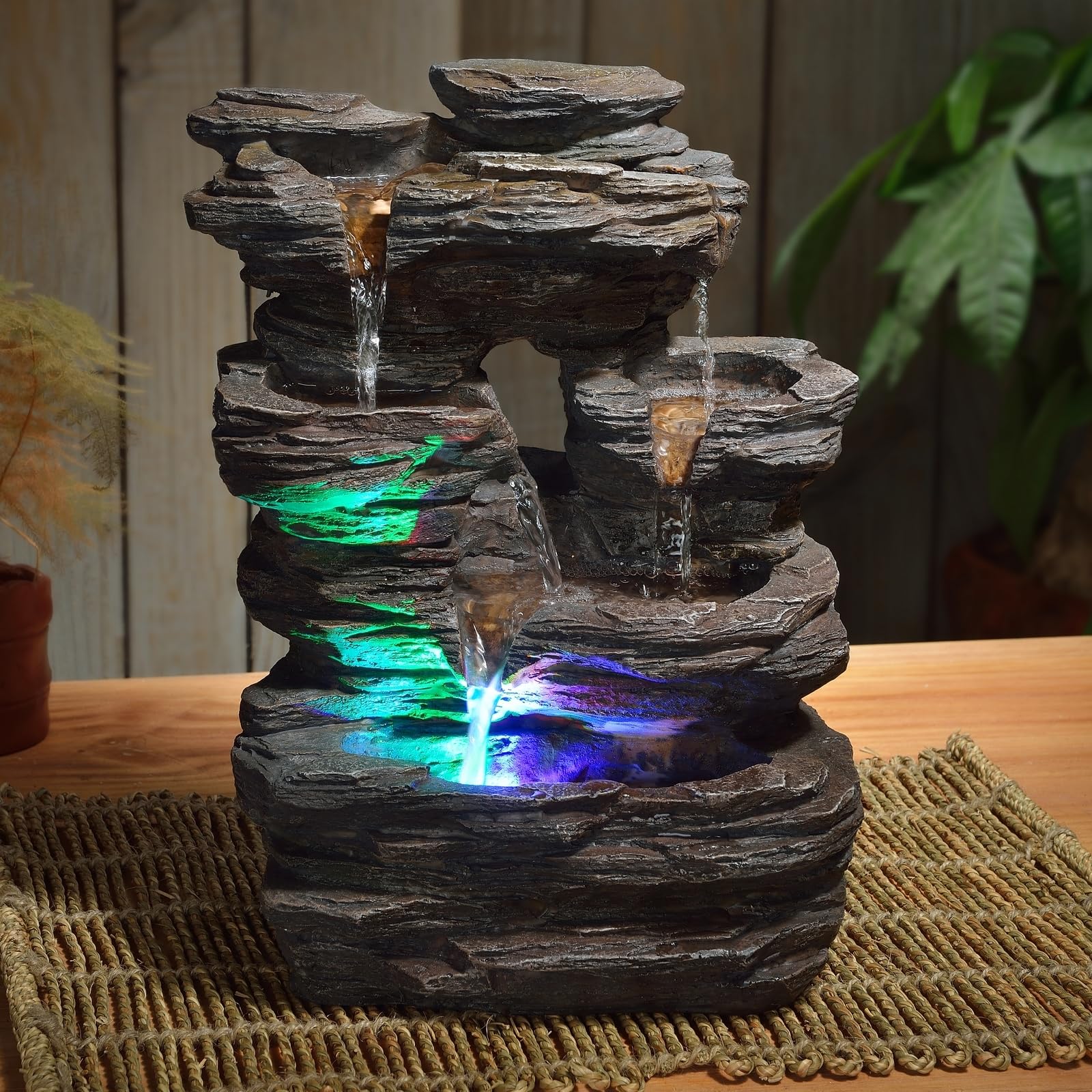 Zen'Light SCFR130 - Fontana naturale, colore: Grigio pietra