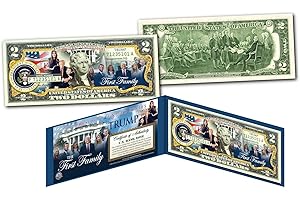 Rare Donald Trump 45th President Official Two Dollar Bill