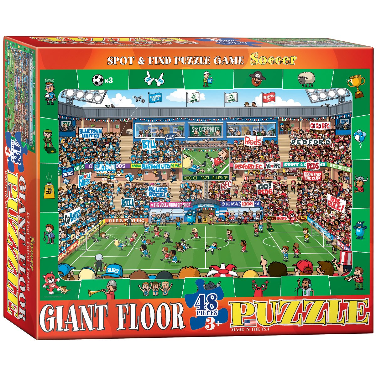Eurographics Illustrated Map of The World 100-Piece Puzzle — view 23