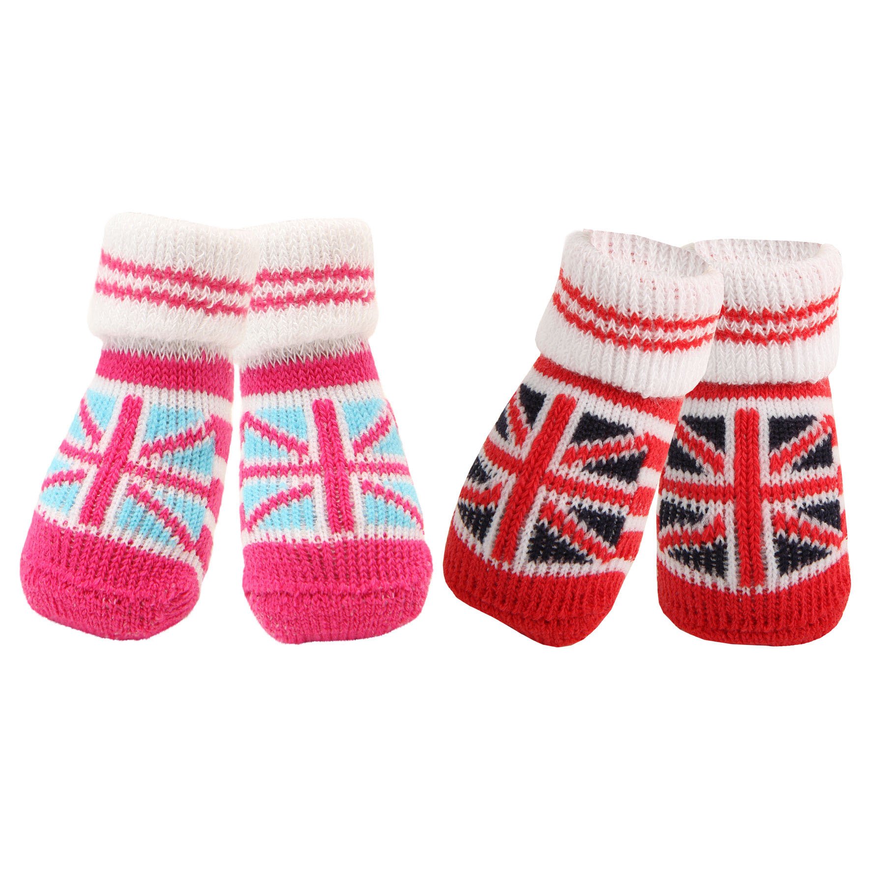 Puppia [SOCKS for DOGS UNION JACK L, Red - Image 3