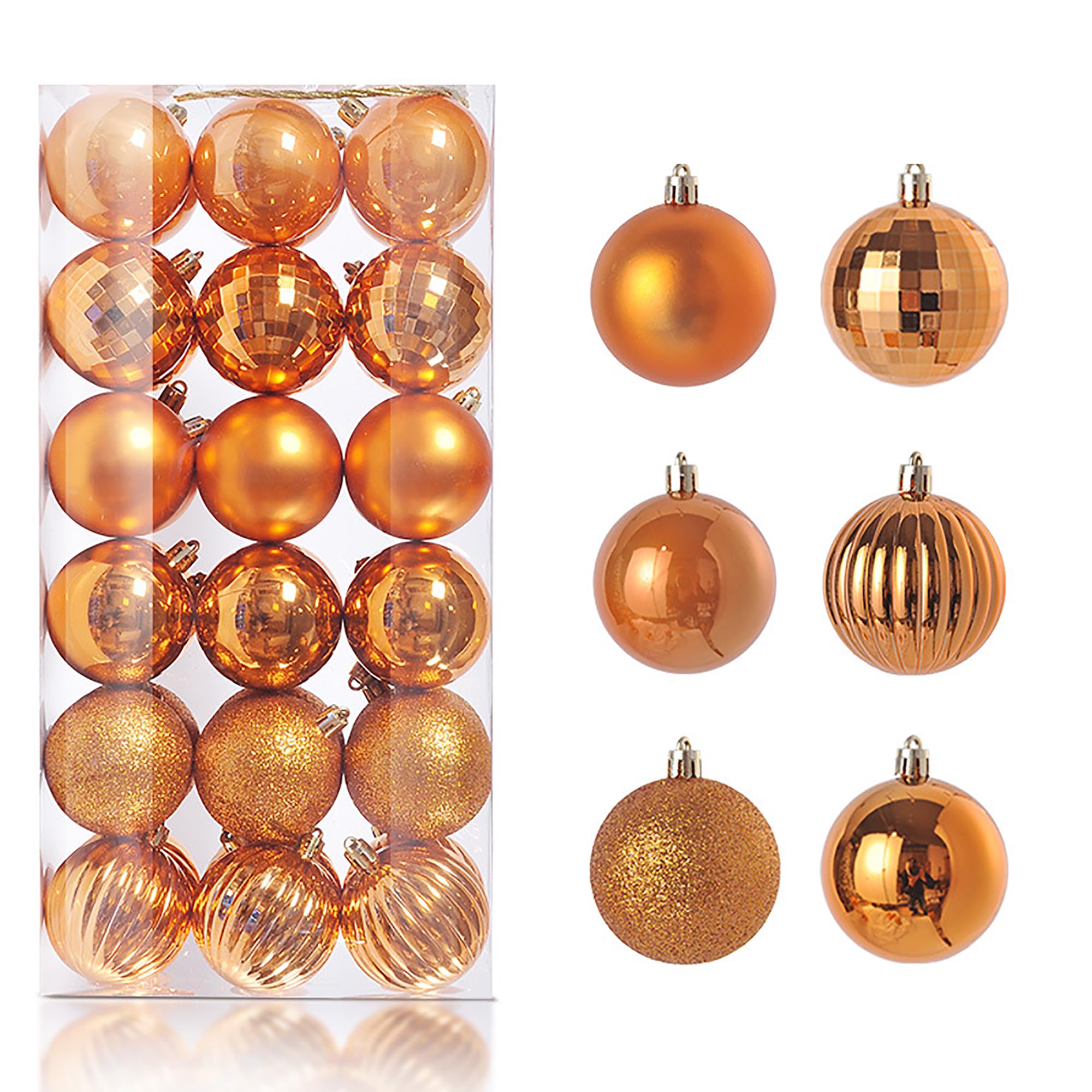 【超美品】クリスマスオーナメントボール　８cm×36個 48-39-4_main.jpg