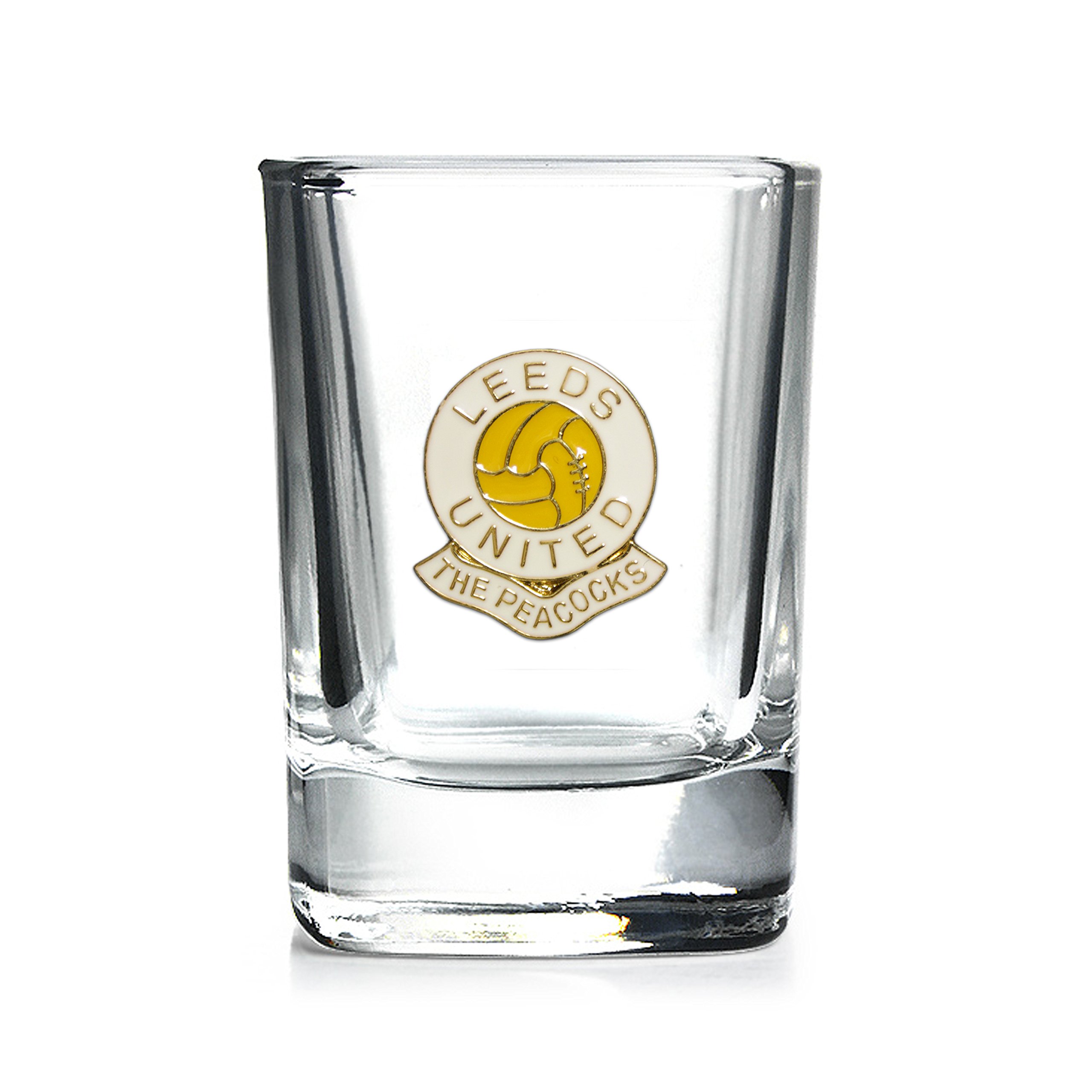 Knight Football Shot Glass Leeds