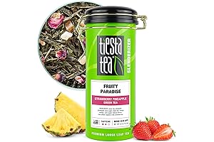 Fiesta Tea: Sweet Strawberry Pineapple Green Tea