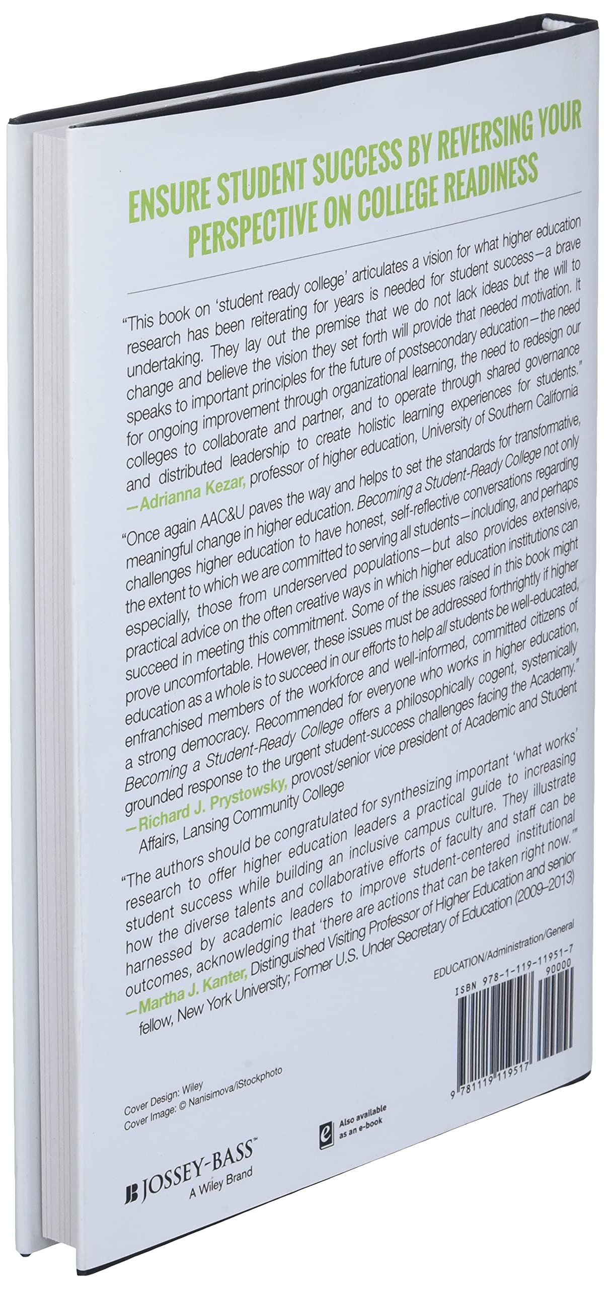 Becoming a Student-Ready College: A New Culture of Leadership for Student Success - Image 4