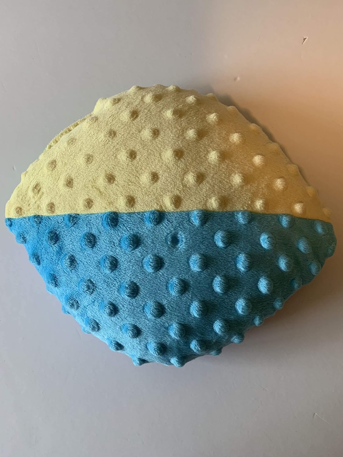 Aunt Sandy's Sewing Weighted Fidget pad, 2 lbs, Weighted Carry Ball, Weighted Bean Bag, Worry pet, Washable Plush Buddy
