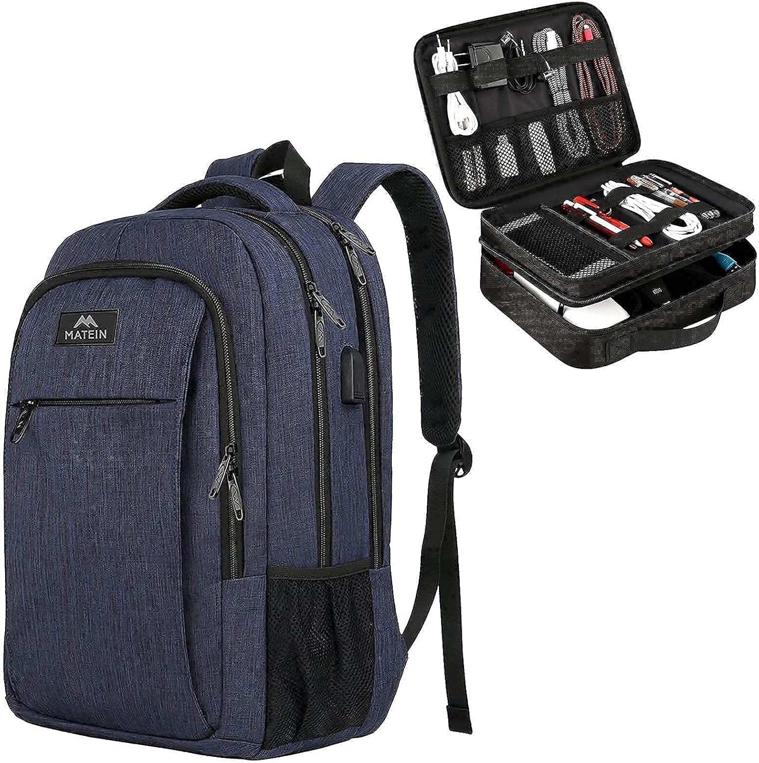 travel backpack with multiple compartments