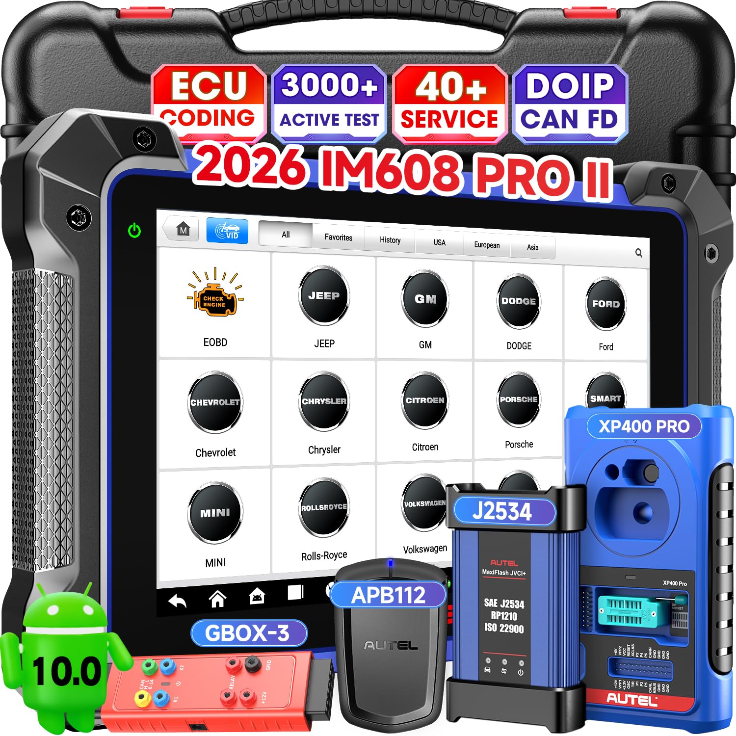 Amazon.com: Autel Scanner MaxiIM IM608 PRO 2, 2026 IM608 PRO II