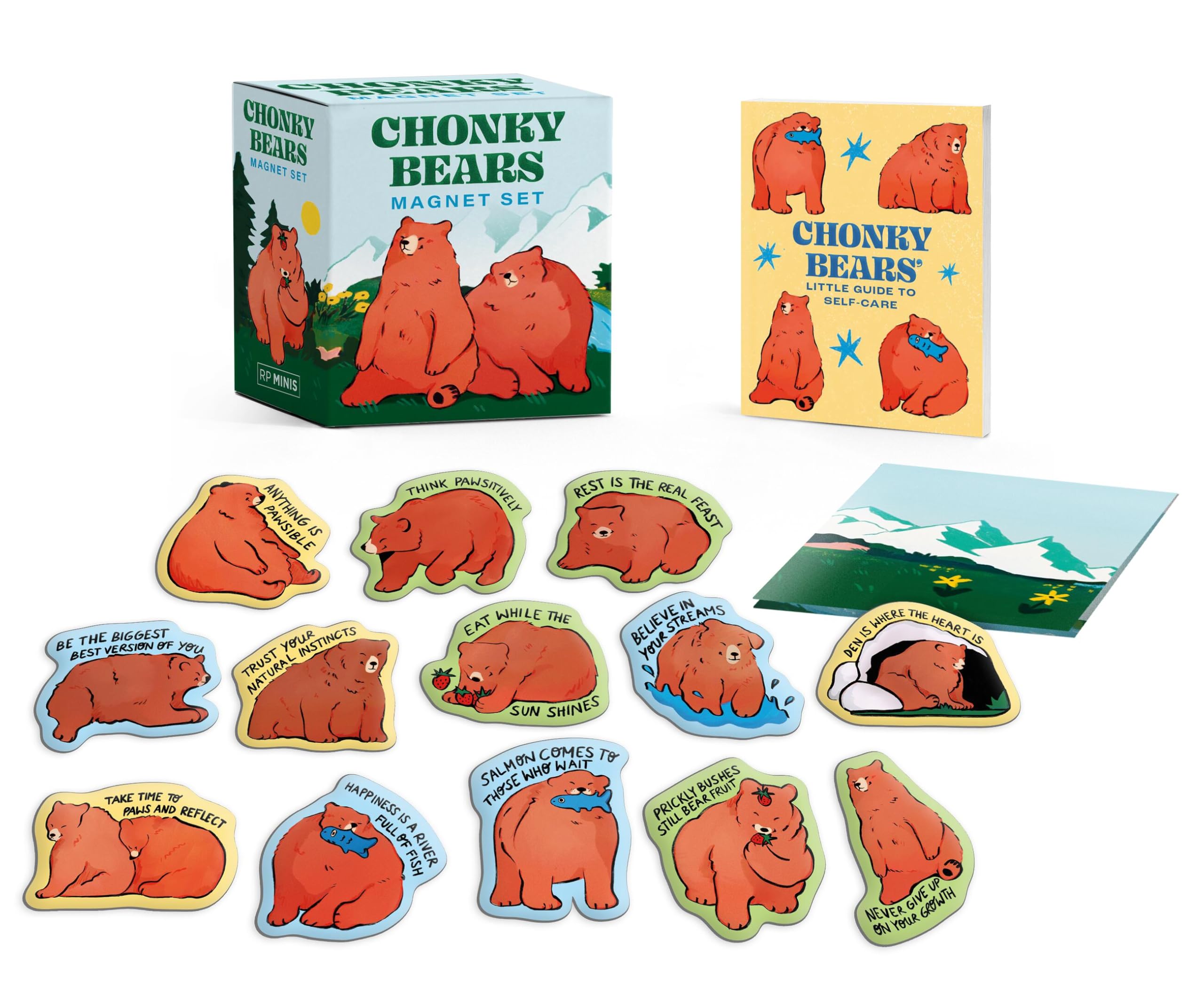 Chonky Bears Magnet Set (Rp Minis)