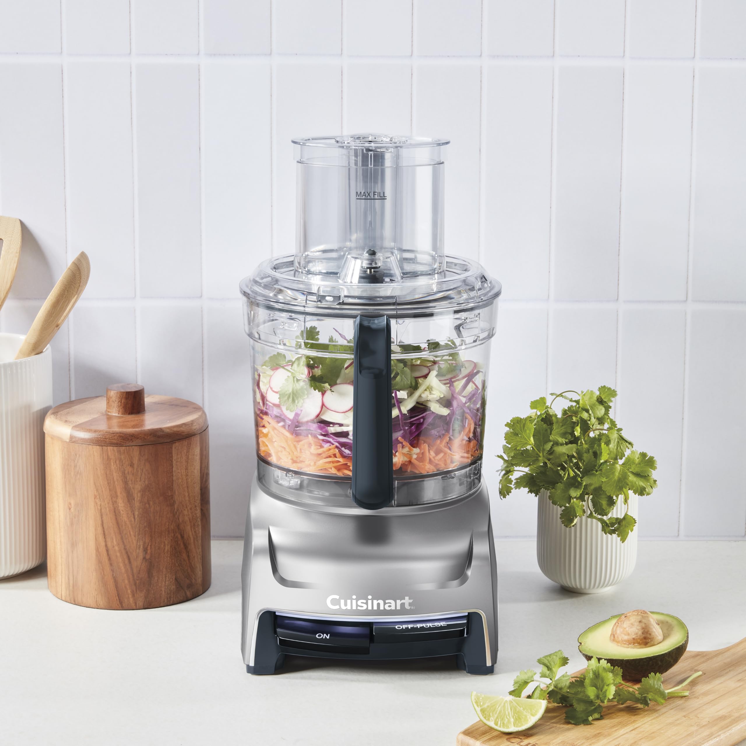 Cuisinart 14-Cup Food Processor with Induction Motor for Chopping