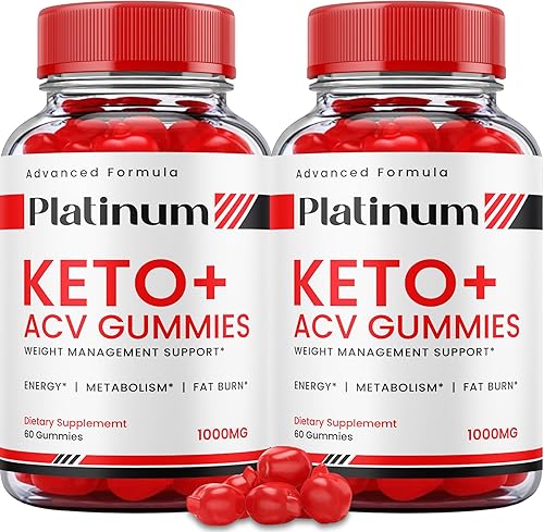Paquete de 2 gomitas Platinum Keto Acv, fórmula oficial, veganas, gomitas de platino Keto con vinagre de sidra de manzana, Platinum Keto Plus Acv, disponible en Yaxa Peru