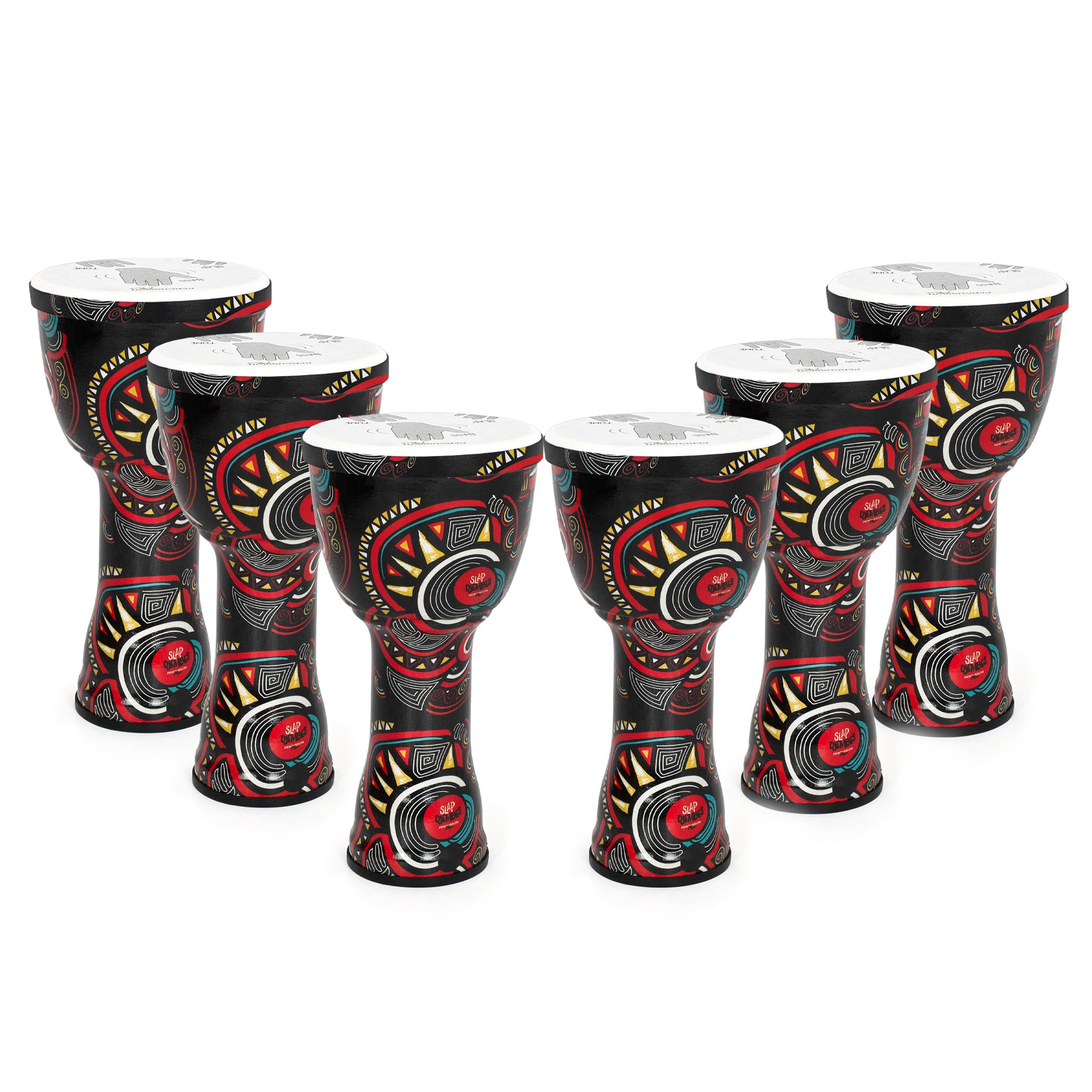 Percussion Plus Carnival Slap Djembe 6 x 7" pack - pre-tuned